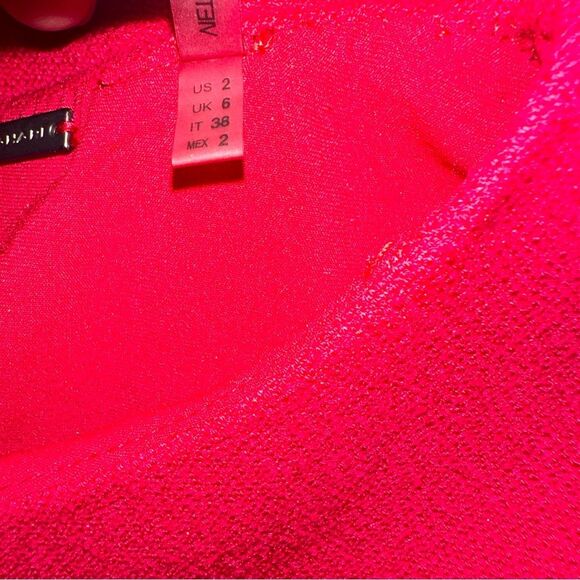 Elie Tahari Fuchsia Sheath Dress Size 2 - Picture 4 of 5